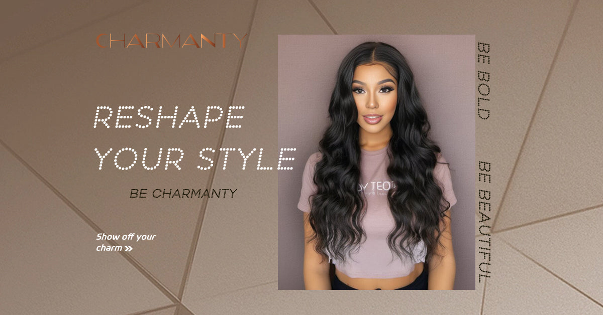 Natural Wigs Real 100% Human Hair Black Women Shop | Charmanty – Charmanty Hair