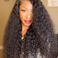 Charmanty Glueless 13x4 Front Lace Air Wig Deep Wave With Realistic Hairline