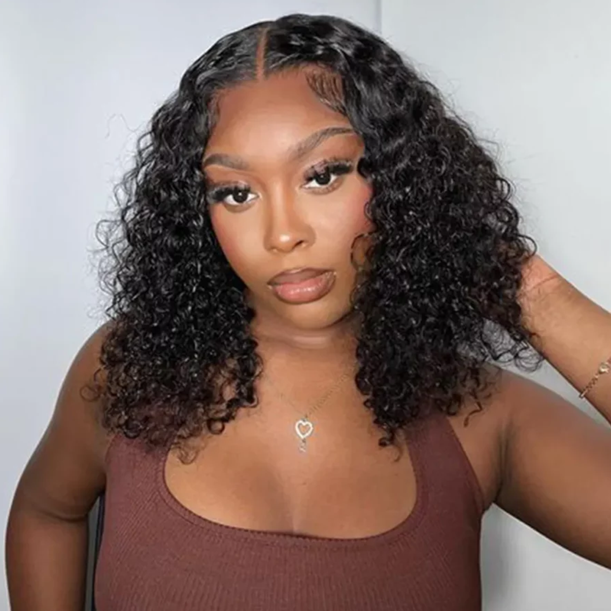 14 inch Water Wave Wig Bob Human Hair – Charmanty Hair