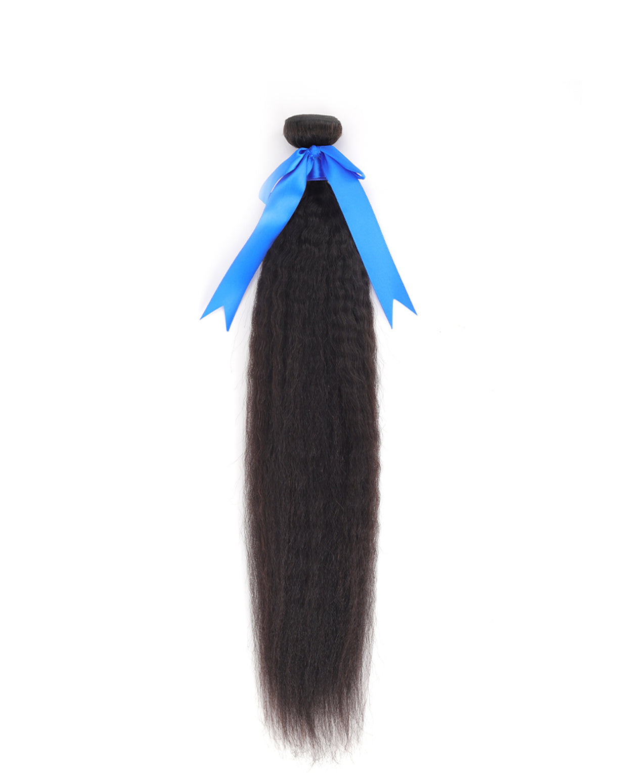 Kinky Straight Natural Black 11A Grade 100% Human Virgin Hair One Bundle