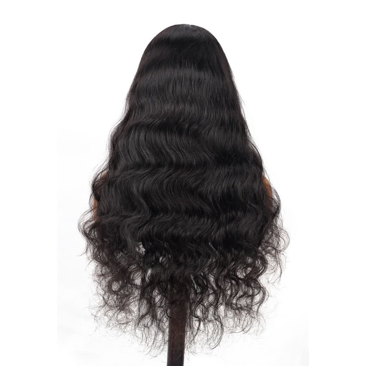 Glueless Wig 7x5 Closure Lace Invisible Knot Pre-plucked & Cut Body Wave Natural Black