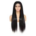 Charmanty Super Natural Straight Frontal Wig 4X4 Transparent Lace 180% Density Perfect Hairline