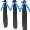 Charmanty Silky Straight Human Hair Bundles Natural Color