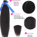 Charmanty Natural Kinky Straight Bundle 1 Piece Human Hair