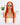 13x4 Lace Straight Orange Wig