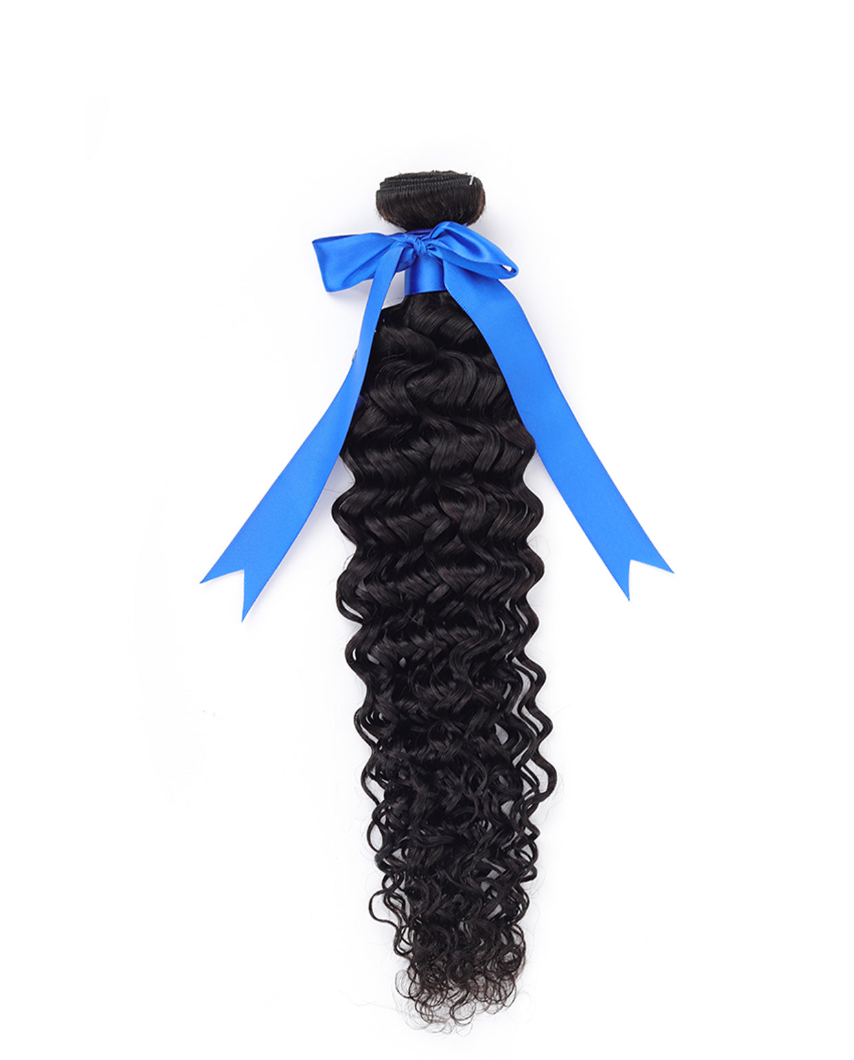 Water Wave Natural Black 11A Grade 100% Human Virgin Hair One Bundle