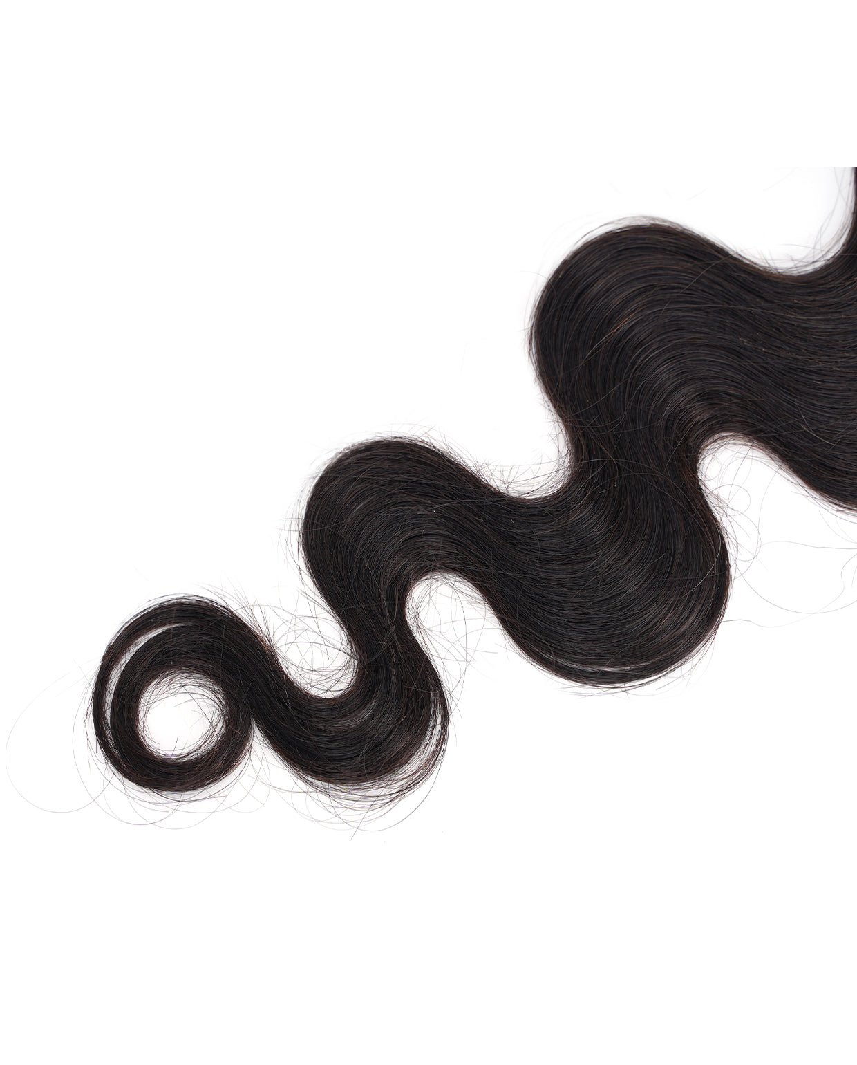 2x6 HD Lace Body Wave Natural Black Closure Piece