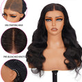 Charmanty Gorgeous Body Wave Wig Human Hair with 9x6 M-Cap Pre-Bleached Knots Pre-Plucked Natural Hairline