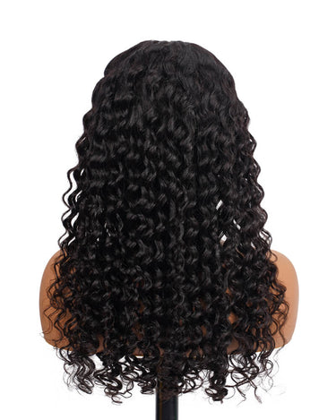 Charmanty Wear And Go Wigs Pre Cut Lace With 9x6 Invisible Lace Deep Wave Human Hair