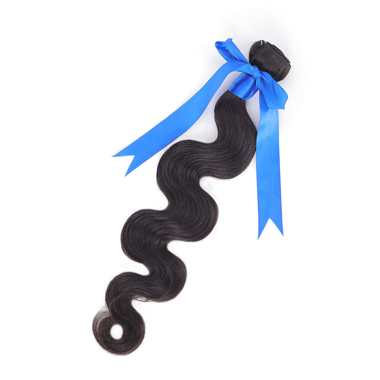 Premium Indian 100% Human Virgin Hair Body Wave Natural Black One Bundle