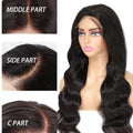 Charmanty Undetectable HD Lace 5X5 Closure Wig Pre Plucked with Baby Hair Body Wave