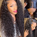 Charmanty Glueless 13x4 Front Lace Air Wig Deep Wave With Realistic Hairline