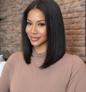 Charmanty Silky Straight Hair Wig with 5x5 Undetectable HD Lace Human Hair