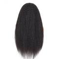 Charmanty Effortless Kinky Straight U Part Wig Human Hair Natural Black Color