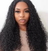 Charmanty Bouncy Kinky Curly V Part Wig Super Natural Looking