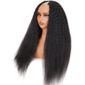 Charmanty Beginner Friendly Kinky Straight V Part Wig Human Hair