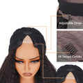 Charmanty Beginner Friendly Kinky Straight V Part Wig Human Hair